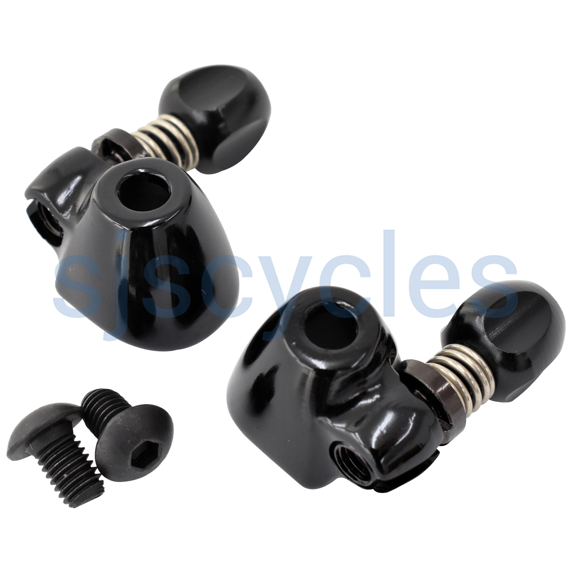 IRD QR Down Tube Cable Stop Adjusters Black