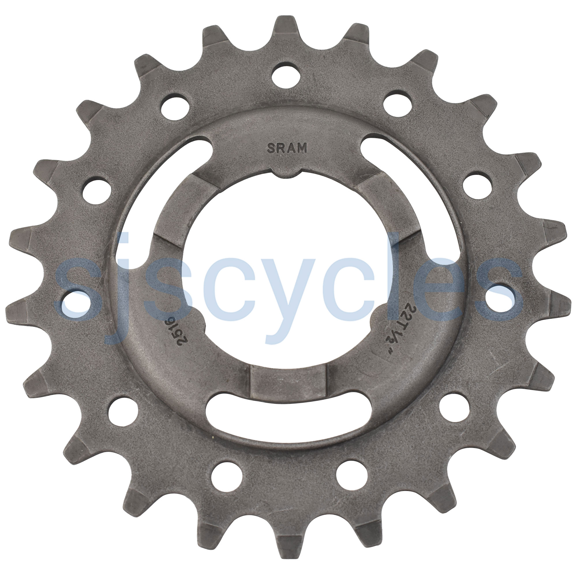 SRAM Sprocket Offset for Internal Gear Hubs 22T