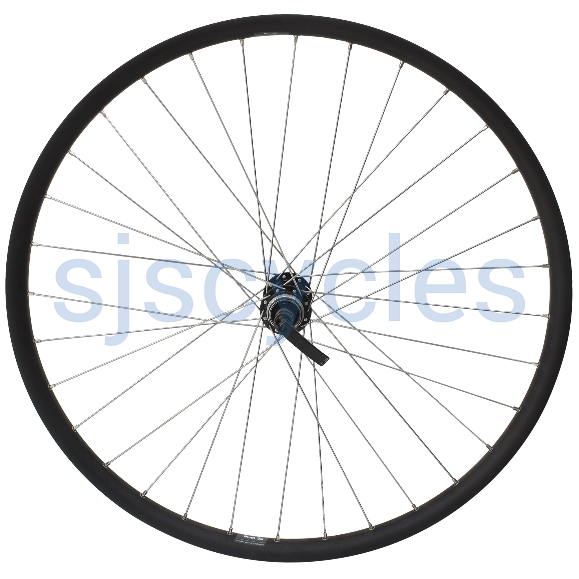 Ryde Rival 26 Rim with Jtek R505 CentreLock Hub