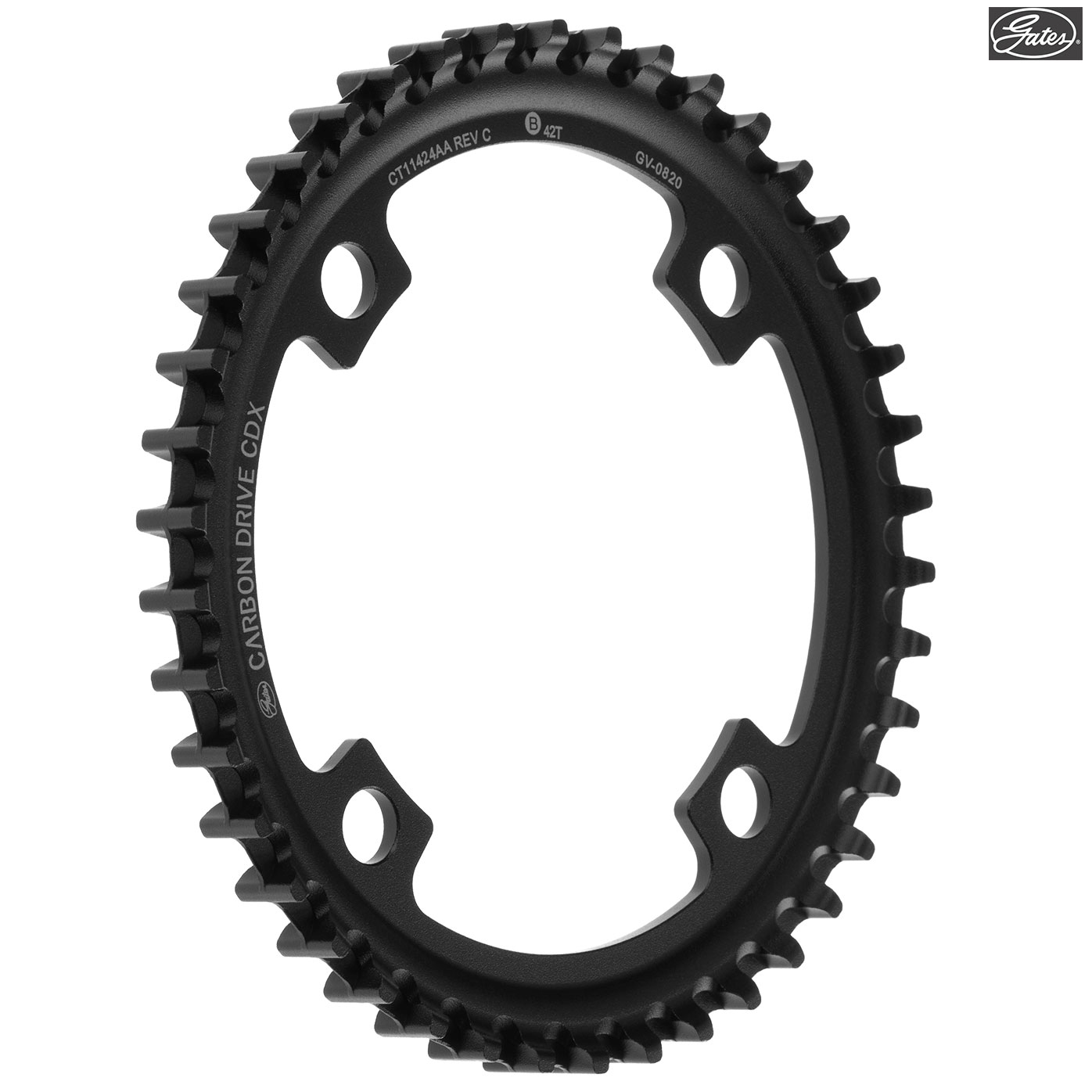Gates Carbon Drive CDX 104 4 Bolt Sprocket 42T