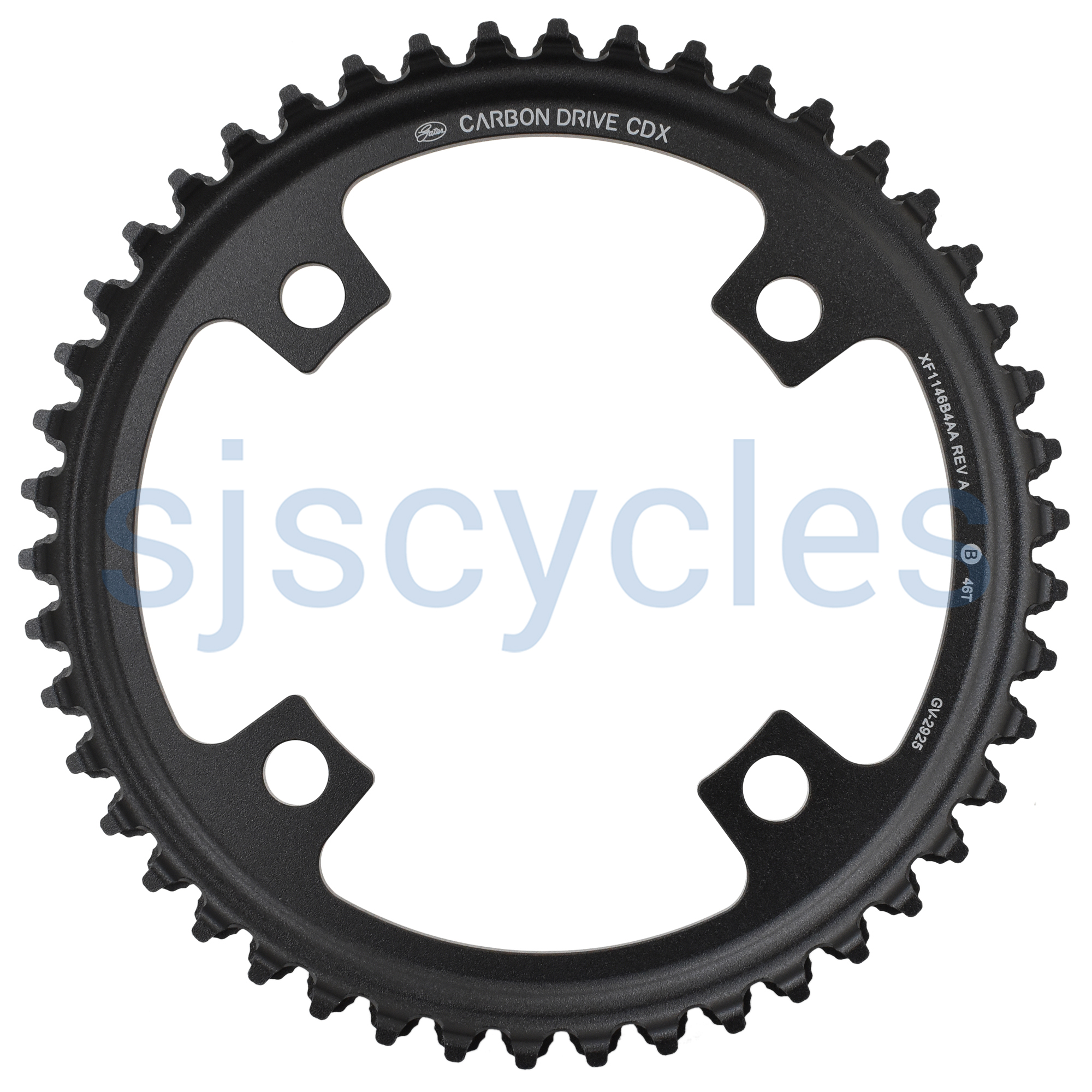 Gates Carbon Drive CDX 104 4 Bolt Sprocket 46T