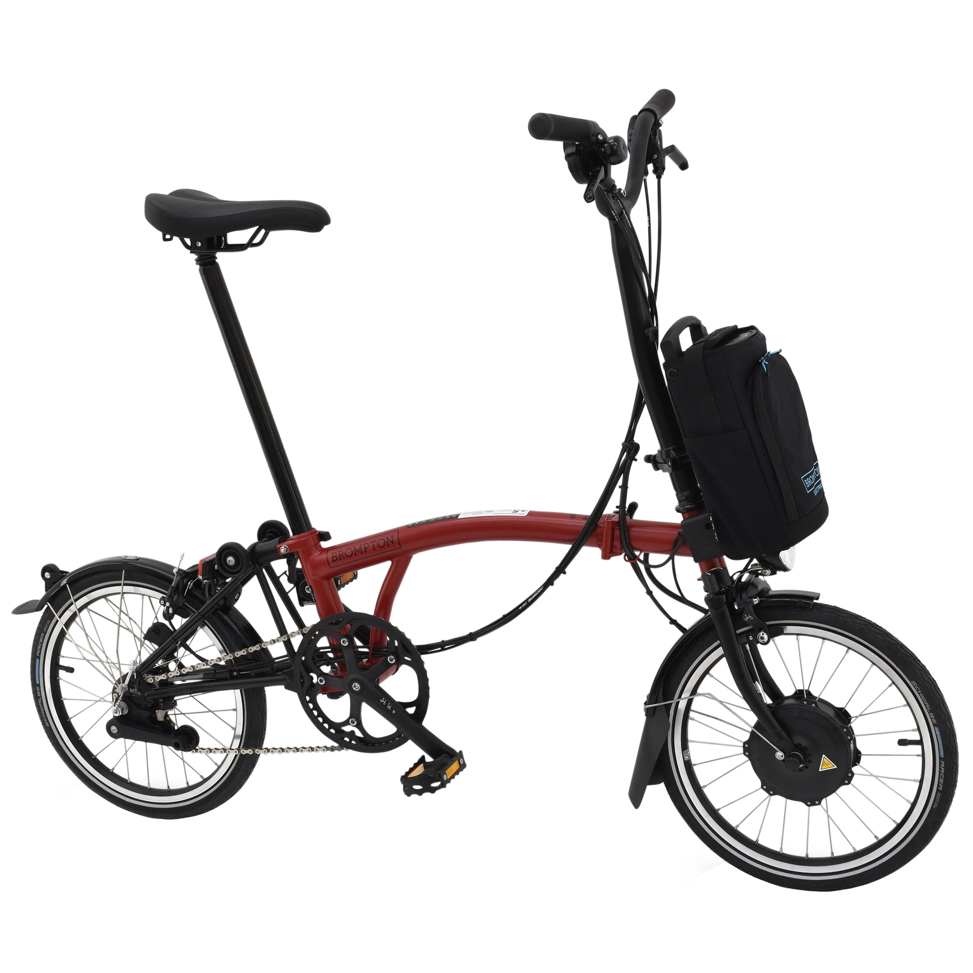Brompton C Line Electric Explore Folding Bike