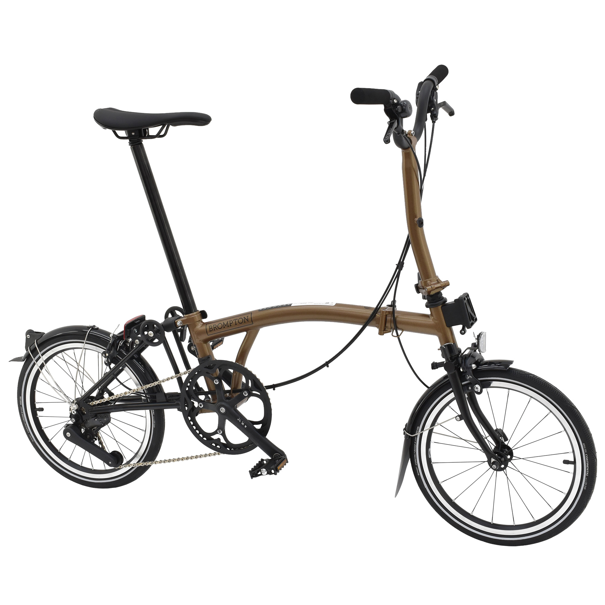 Brompton P Line Urban Mid Bar Folding Bike