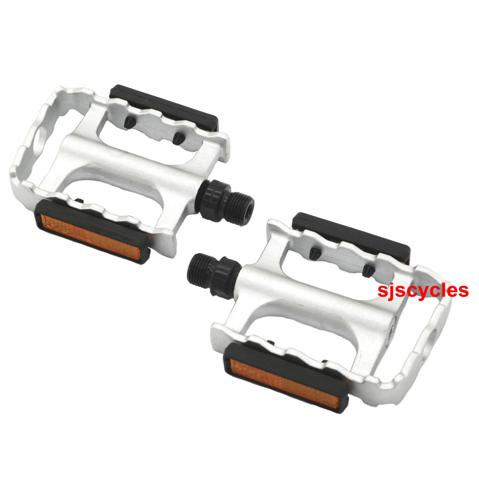 VP197 Silver Alloy Touring Rat Trap Pedals