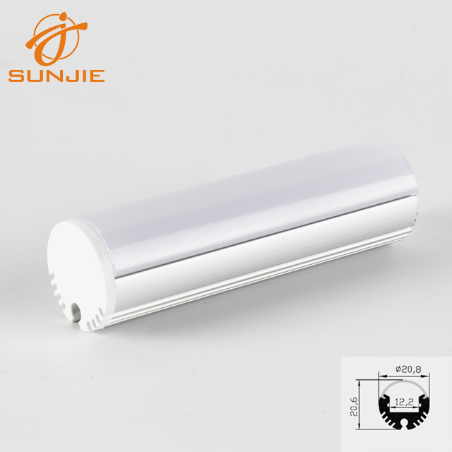 Cheapest Factory Industry Aluminum Extrusion SJALP2020 Round LED