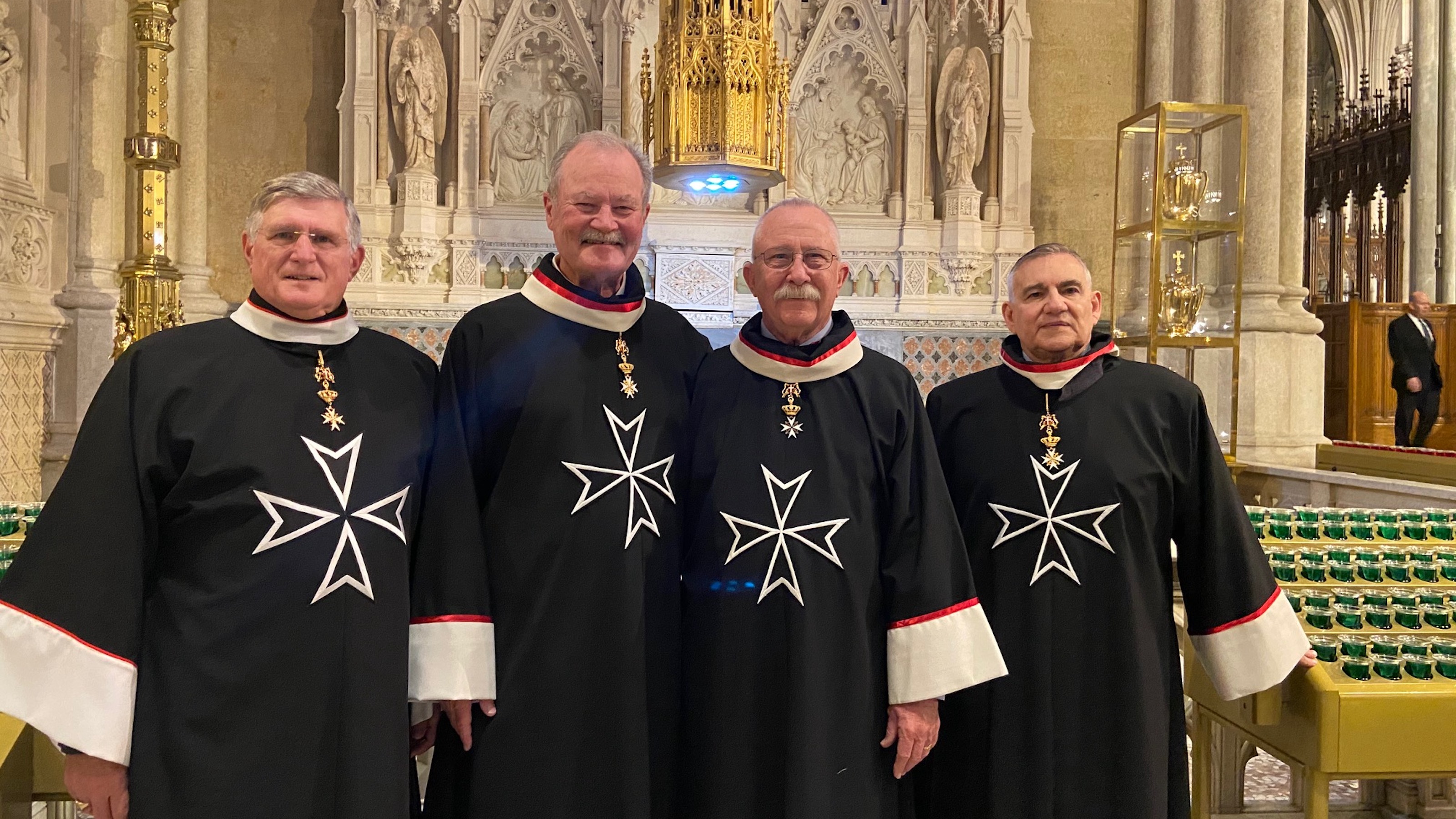 Alumni Invested As Knights of Malta Saint Joseph's University