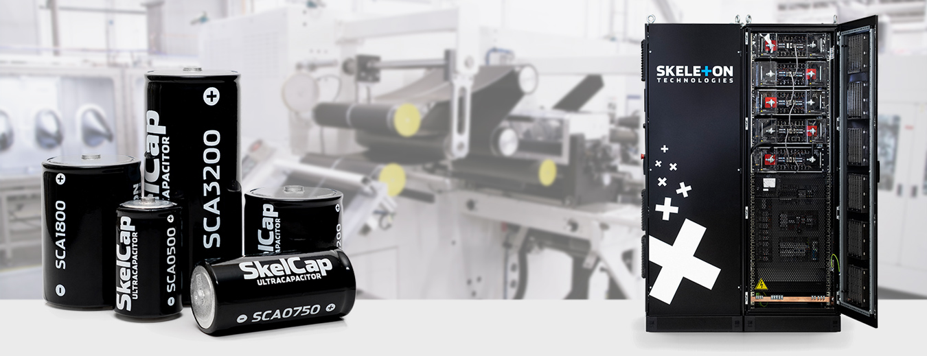 Skeleton Technologies ultracapacitor energy storage solutions