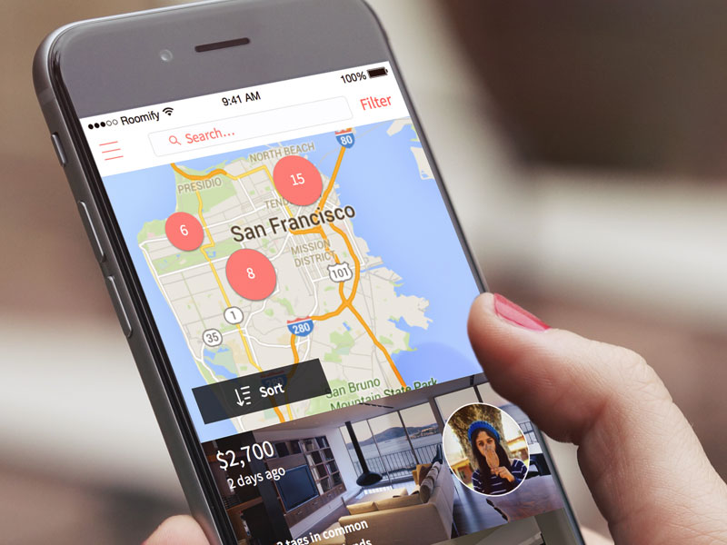 Roomify Search for Roommates Sketch freebie Download free resource