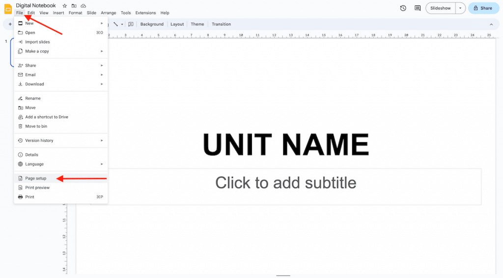 How to Create Digital Notebooks with Google Slides?