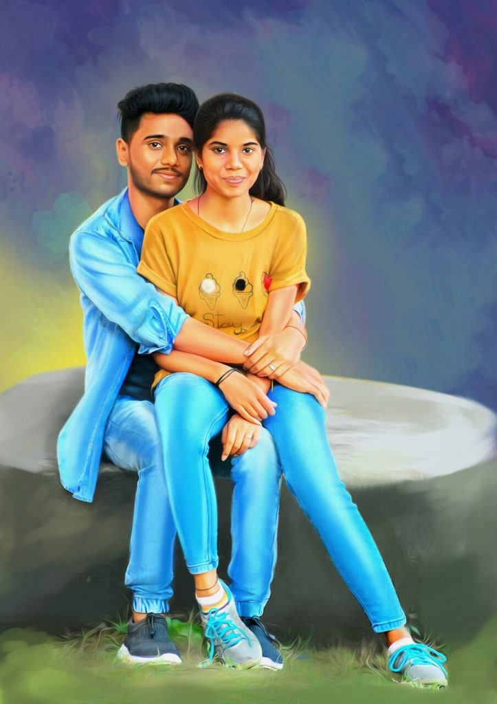 digital portrait painting online free Archives Sketch The Photos