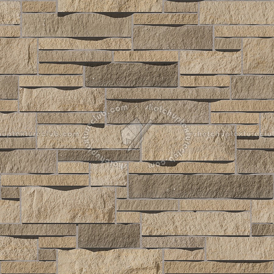 Stone cladding internal walls texture seamless 08076
