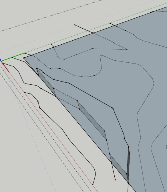 Creating a Topography Mesh from Flat Contours in SketchUp Tutorial