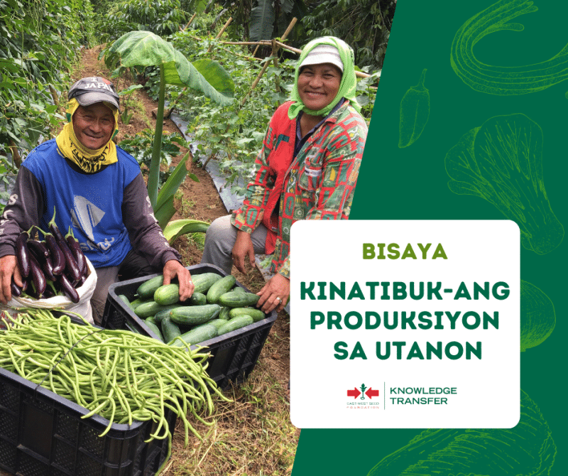 Now available in Tagalog and Bisaya Course “General Vegetable