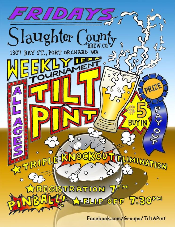 Port Orchard Pinball Tournament Skill Shot