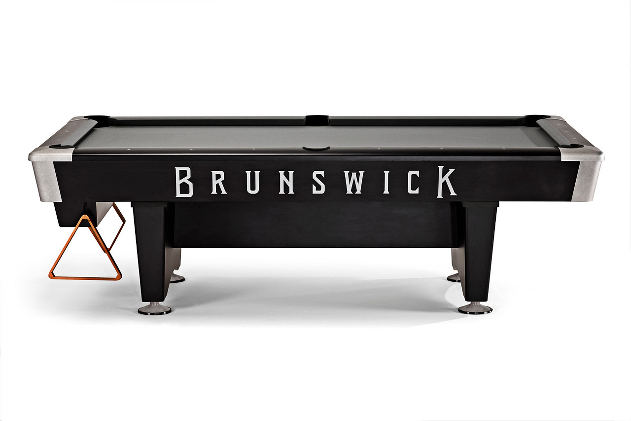 Brunswick Black Wolf Pro Pool Table Skillful Home Recreation