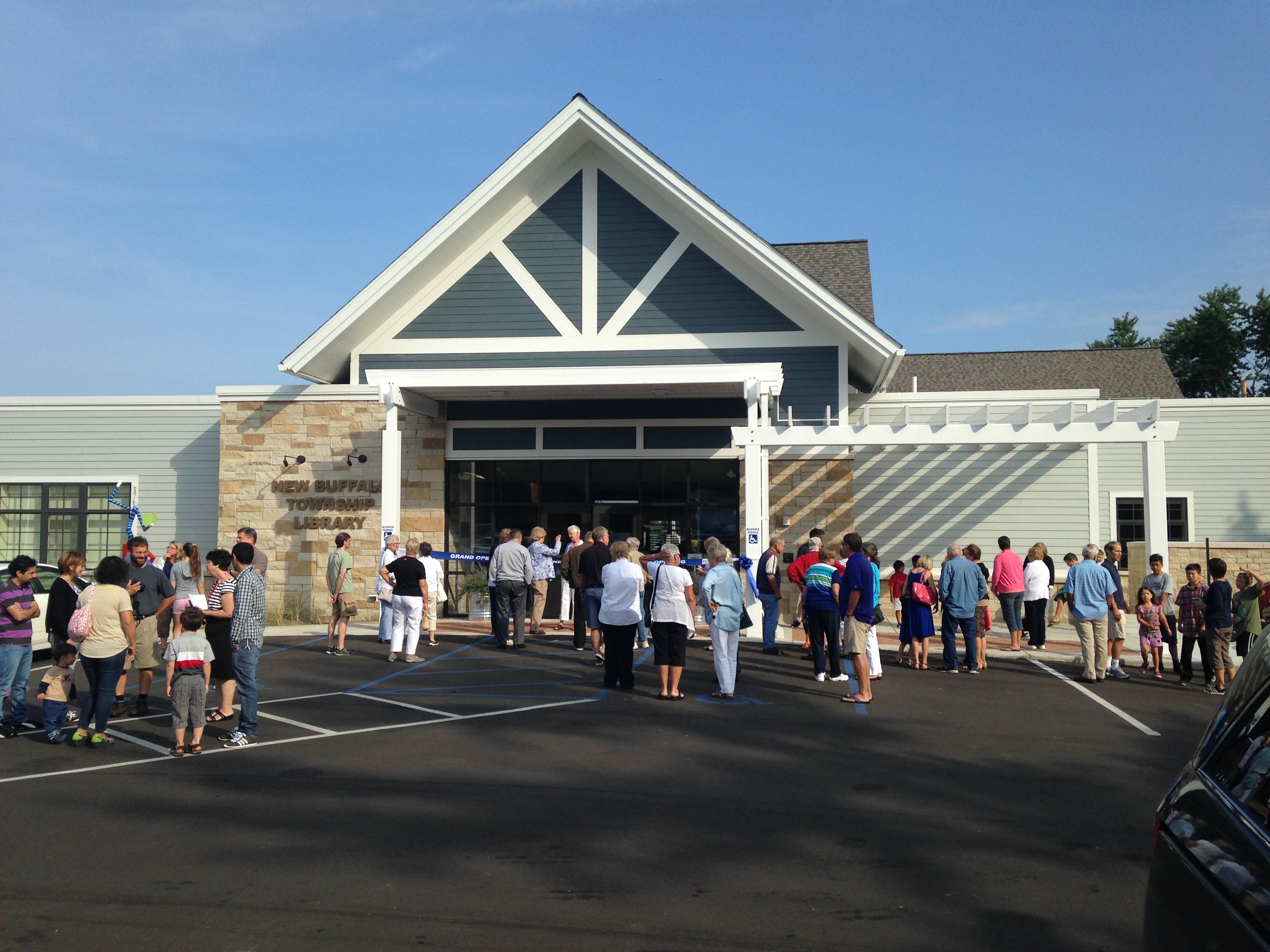 Building Support at New Buffalo Township Library The Skillman Corporation