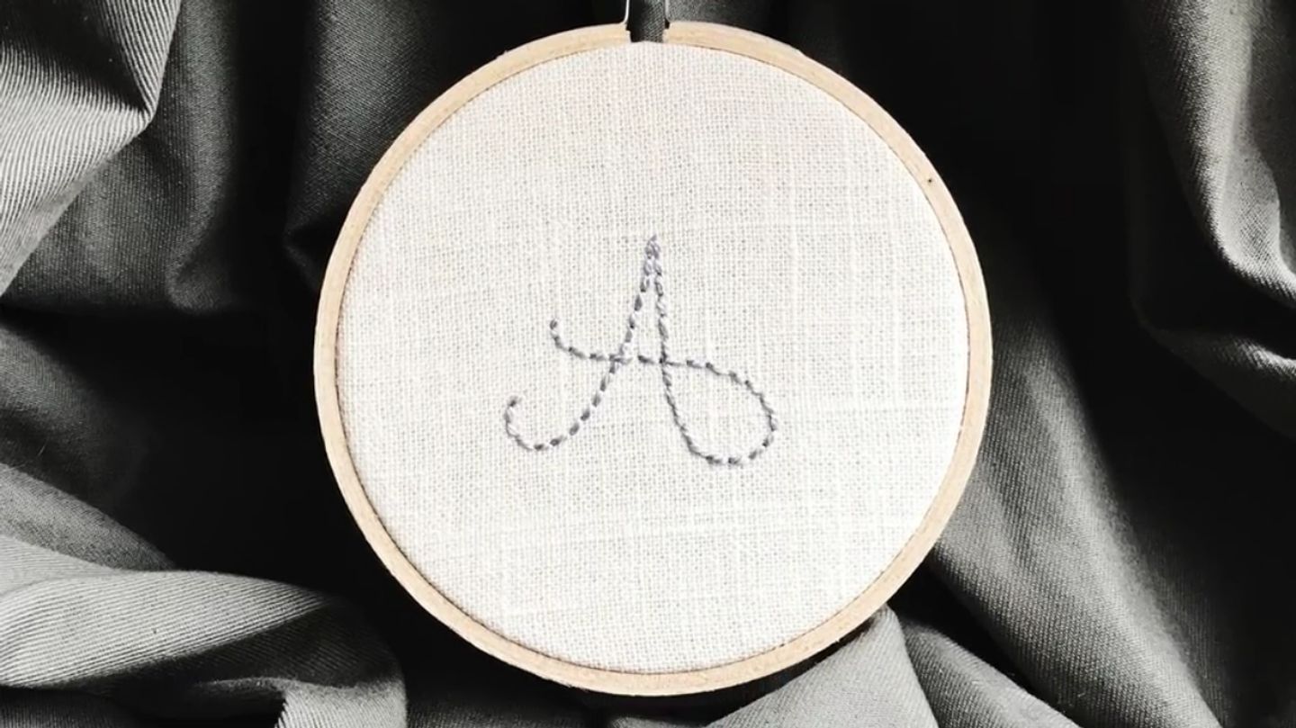 How to Embroider Letters Skillshare Blog