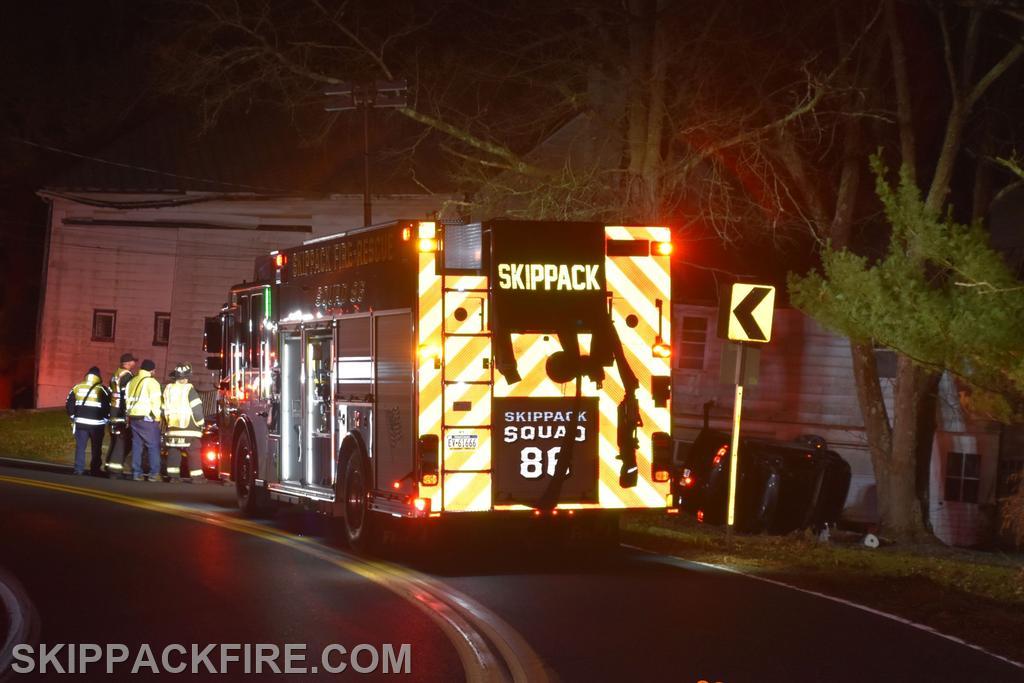 Evansburg Road Accident Skippack Fire Company