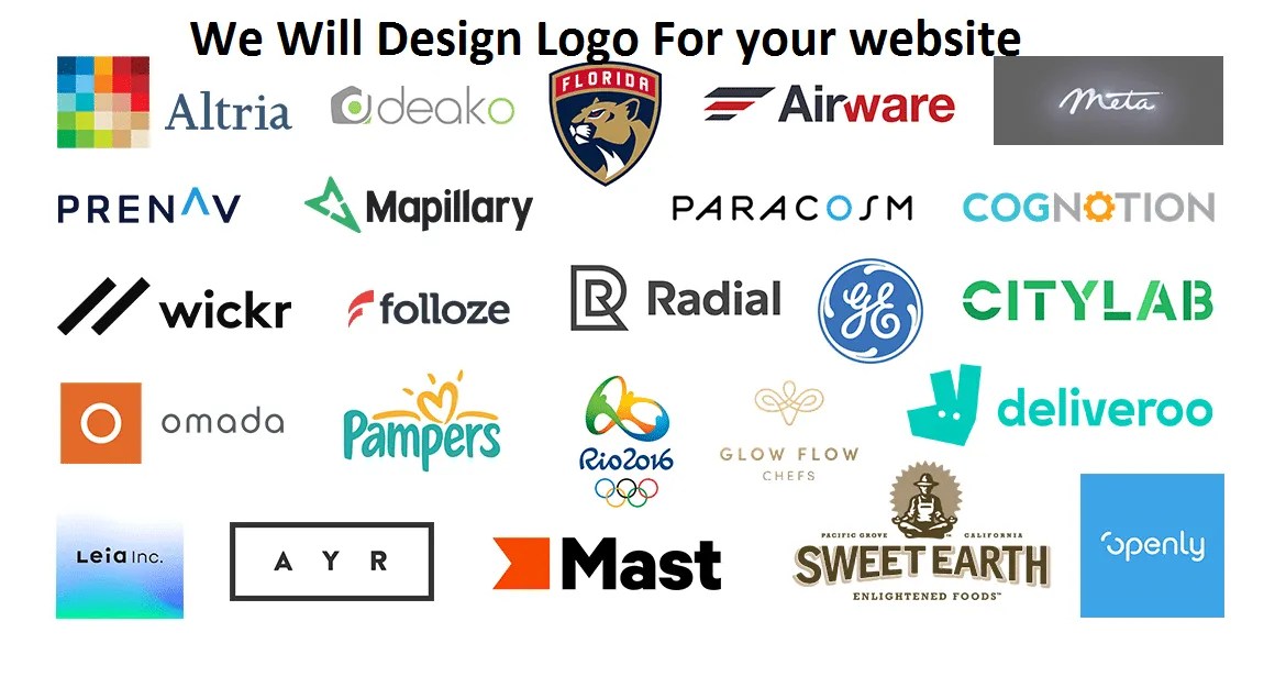 We Will Design Amazing Website Logo | Get Perfect Logo On Your Site