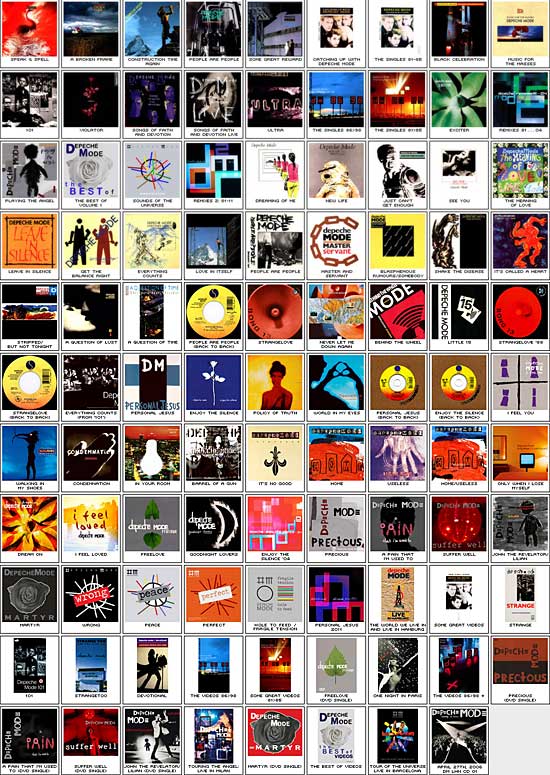 Depeche Mode Schrader family discography