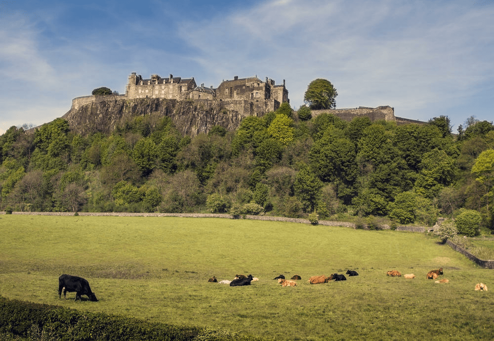 Stirling Castle Geschichtsträchtiges Bollwerk