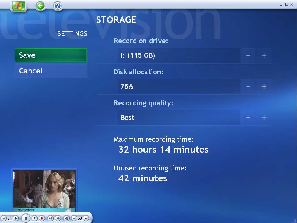 Windows XP Media Center Edition
