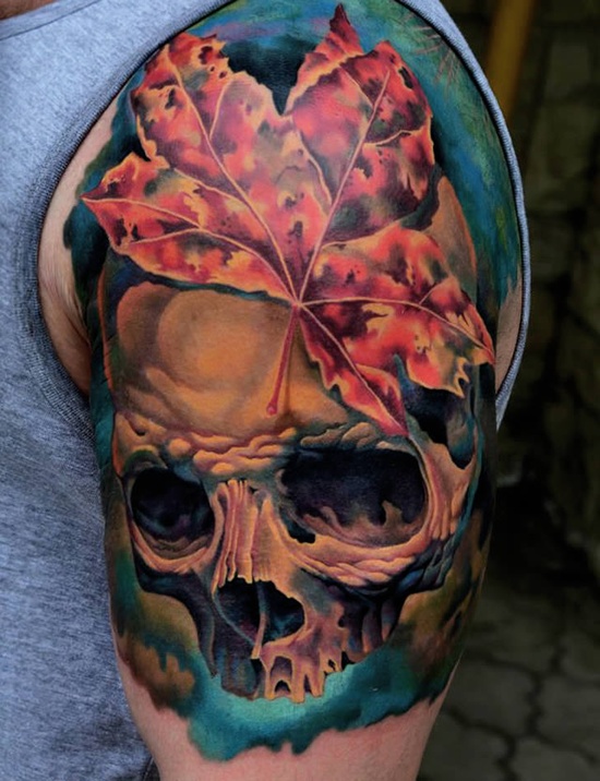 40 Arm Skull Tattoos 716_x_550_jpg