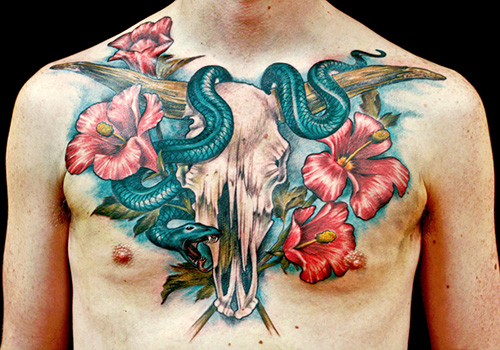 60 Animal Skull Tattoo Designs 350_x_500_jpg