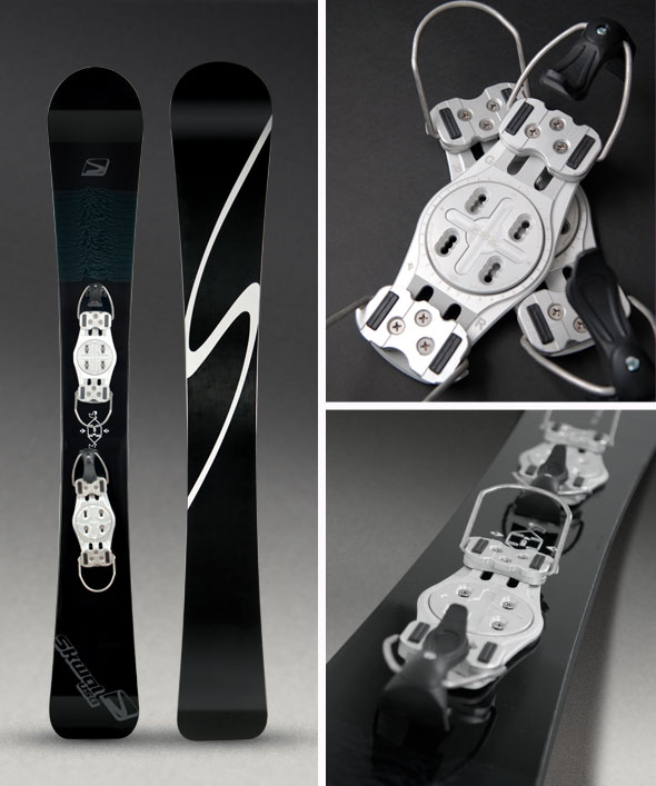Free Ride 167 + Gen 1 Bindings Skwal USA
