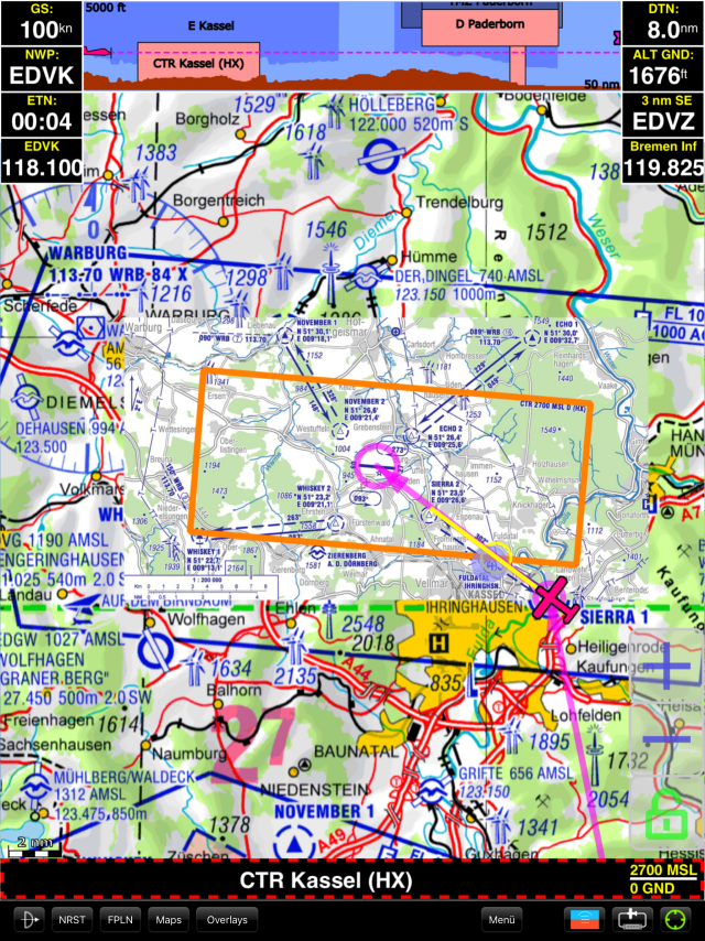 Icao Karte Ipad SkyMap iPhone ⁄ iPad