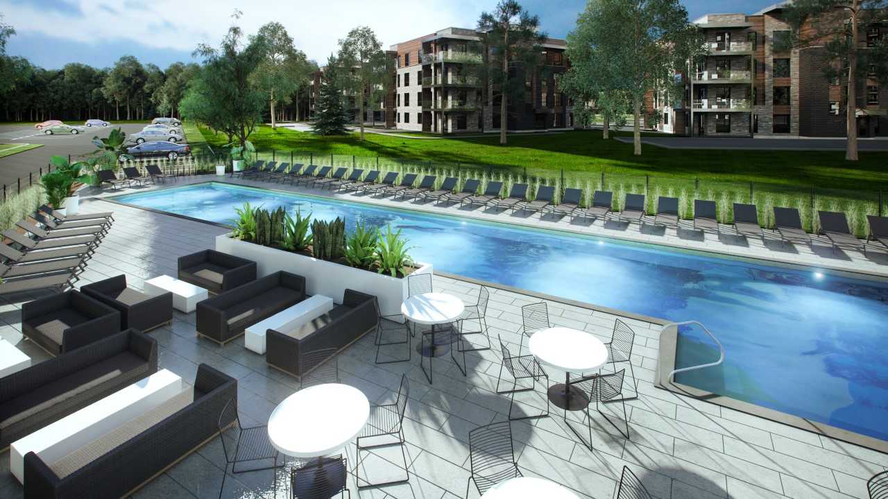 Skyblu Condos neufs à vendre à Mirabel Laurentides