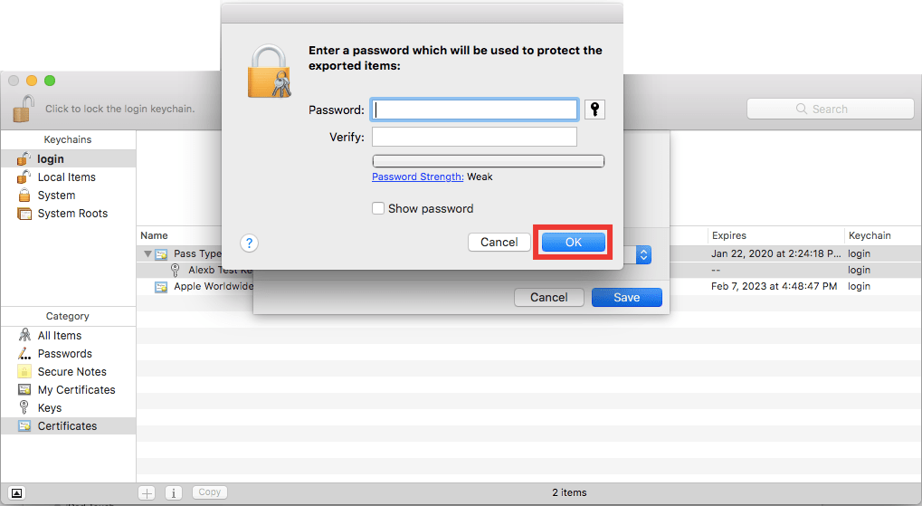 Creating a Pass Type ID & Pass Signing Certificate Wallet That