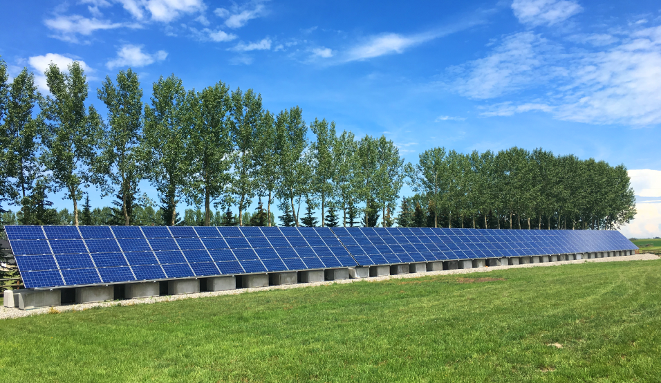 Alberta farmers are now harvesting solar power! SkyFire Energy