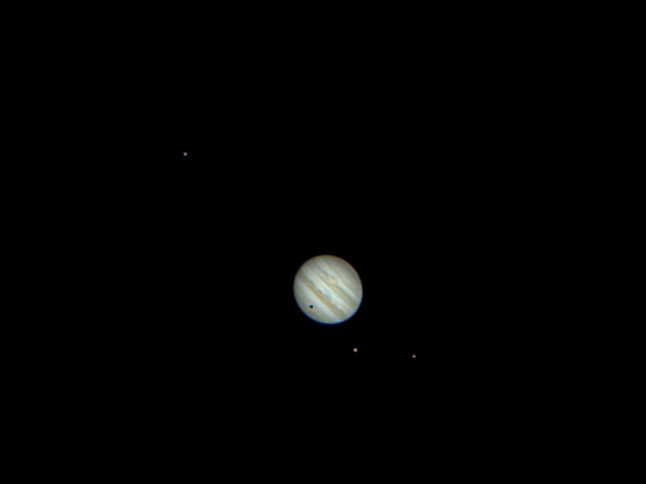 Jupiter with a Meade LX200 10"