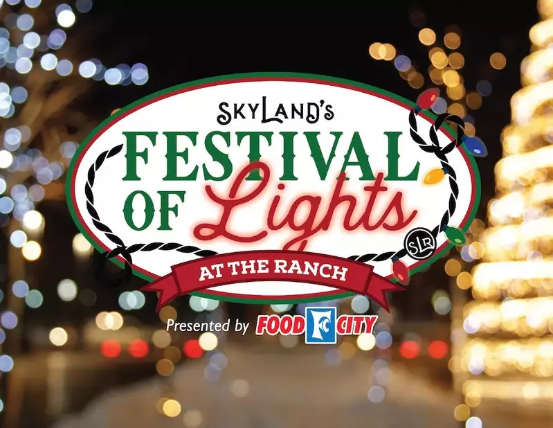 Celebrate Christmas in Sevierville with SkyLand’s Festival of Lights at
