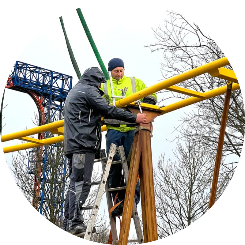 BAUBLOG FLOTTER OTTO Schiene für Schiene Allgäu Skyline Park Der
