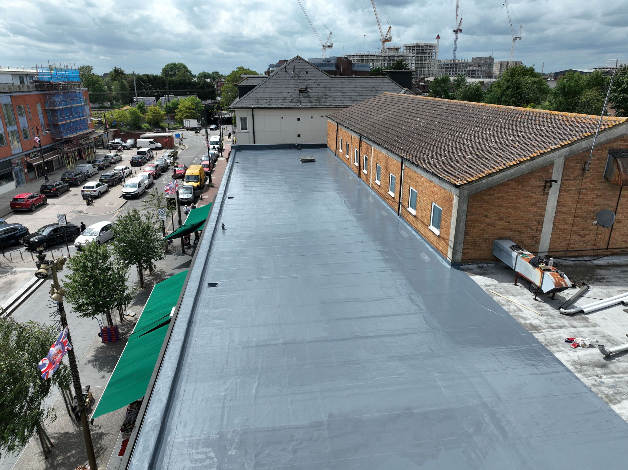 Rejuvenated Flat Roof Portfolio Skyline Roofing Centres