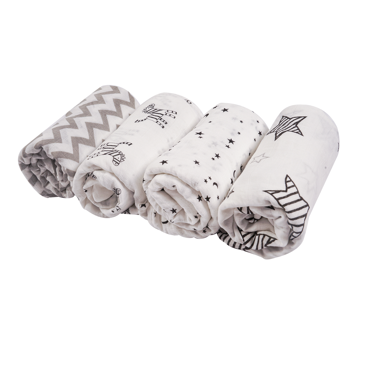Skylinewears Baby Muslin Swaddle Blanket with Gift Box 70 Bamboo 30