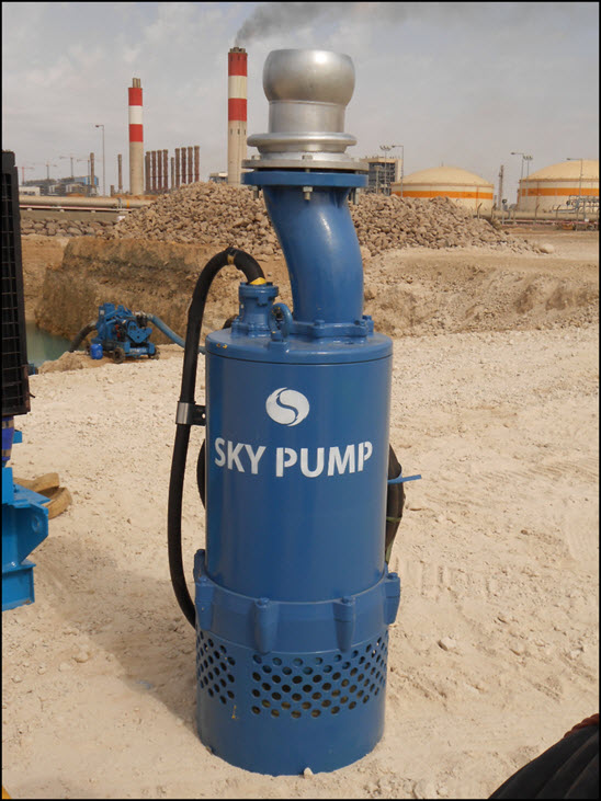 High Performance Specialist Pumps for rental Sky Pumps Est
