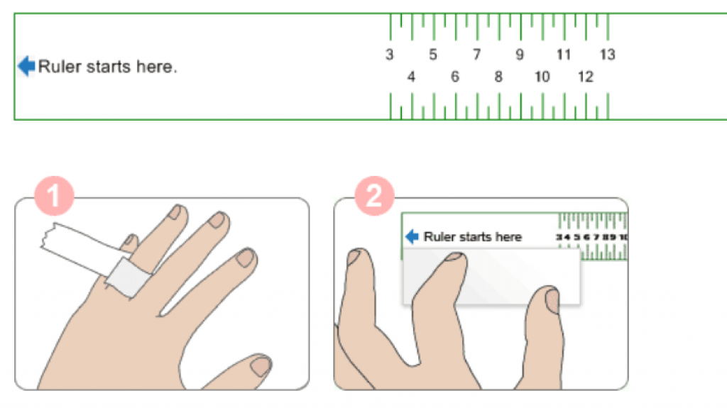 How to measure ring size SkySeaTree