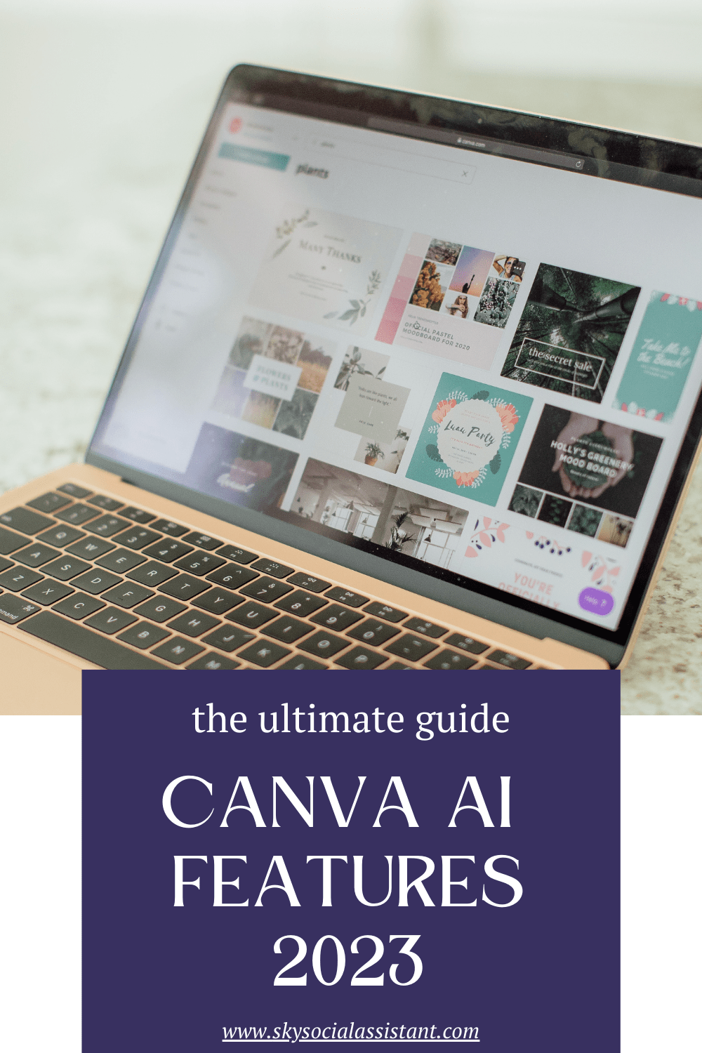 Canva AI Features & Guide SkySocial Assistant