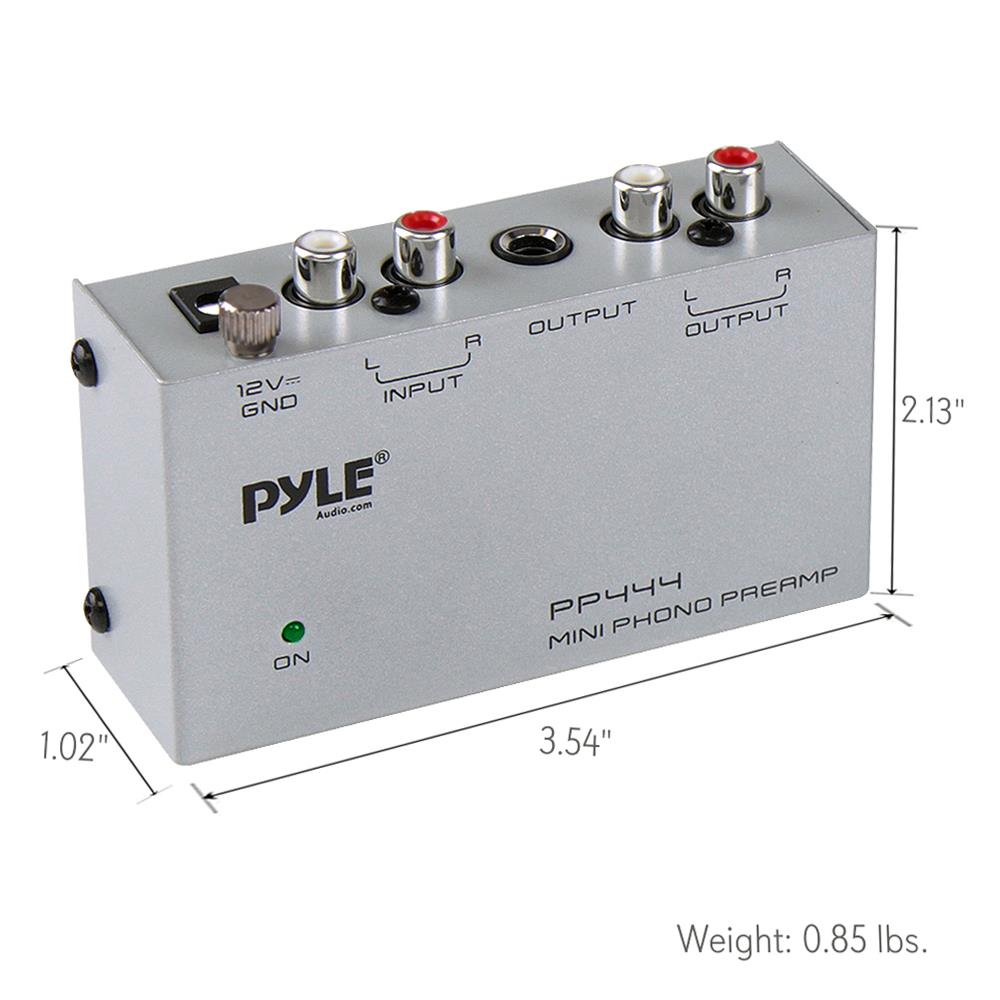 Pyle Pro Phono Preamplifier - Sky Tactical