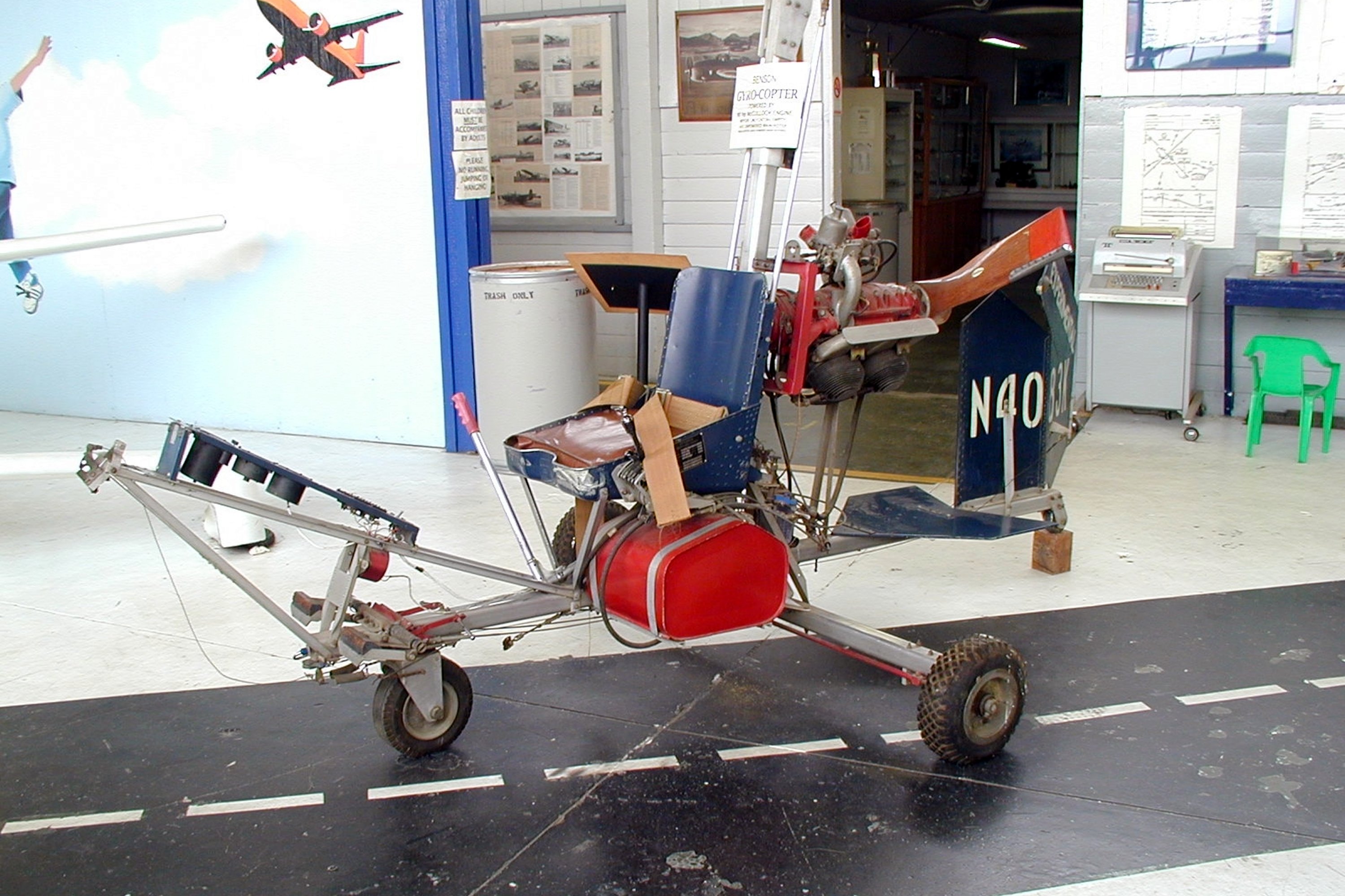 Bensen B8M GyroCopter Singleseat Light Autogyro