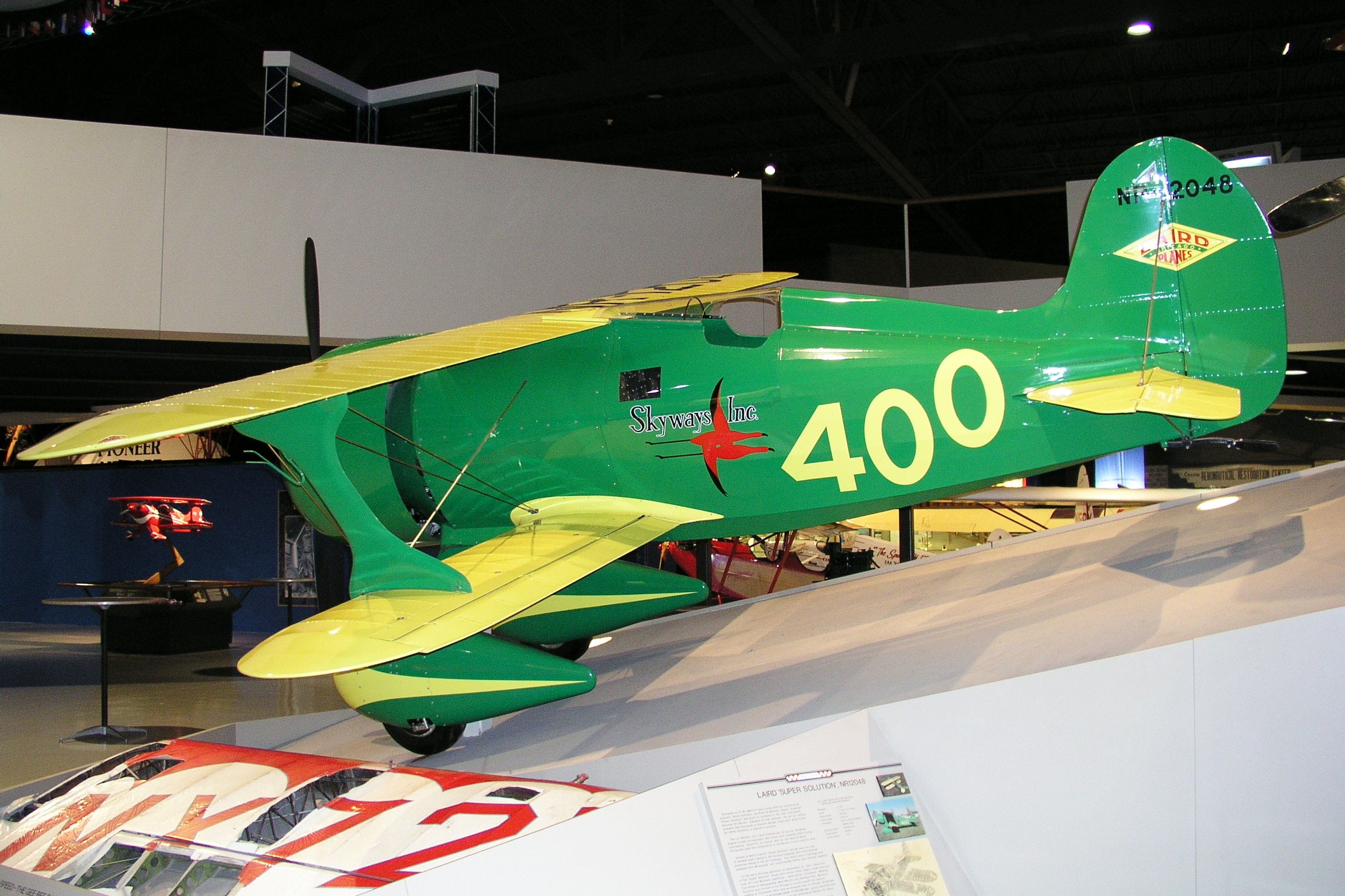 Laird Super Solution, Biplane Racer, USA