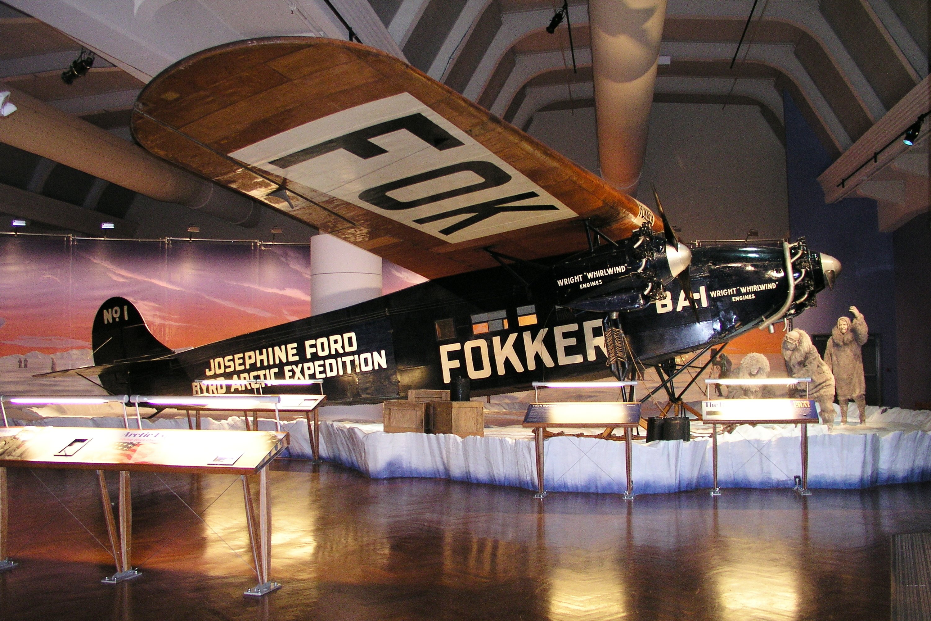 Fokker F.VIIa/3m Trimotor Three-Engine High-Wing Airliner, Netherlands