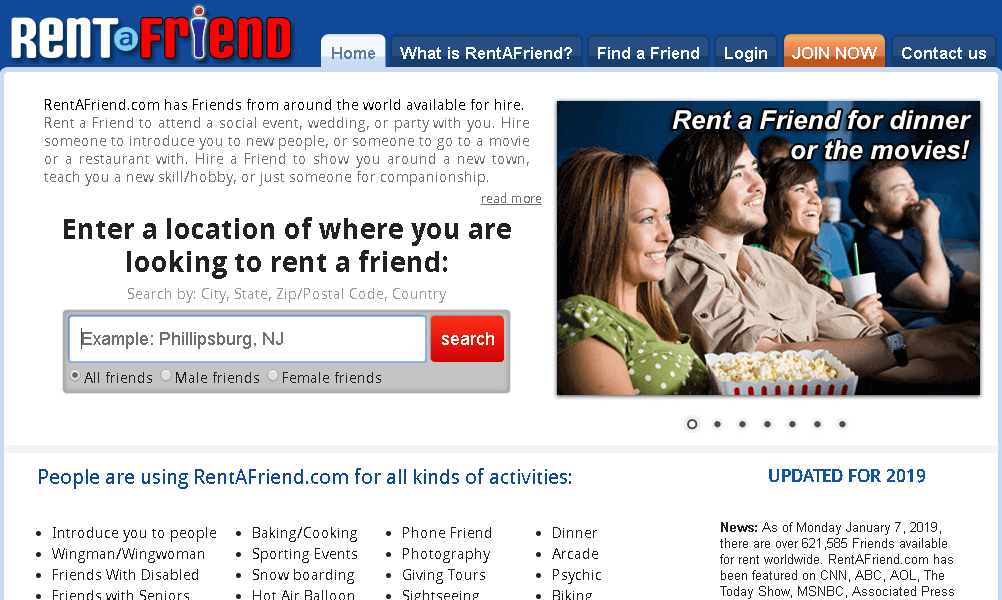 Rent a Friend Reviews Easy Way to Earn Money? SkyTechosting