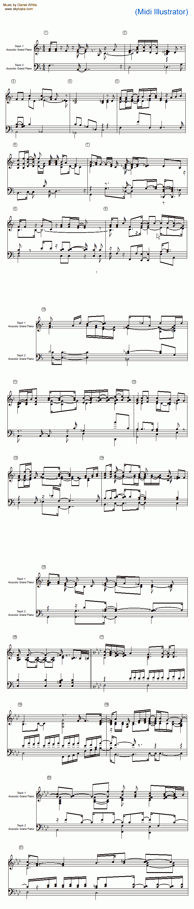 Convert MIDI to sheet music The best notation converter software