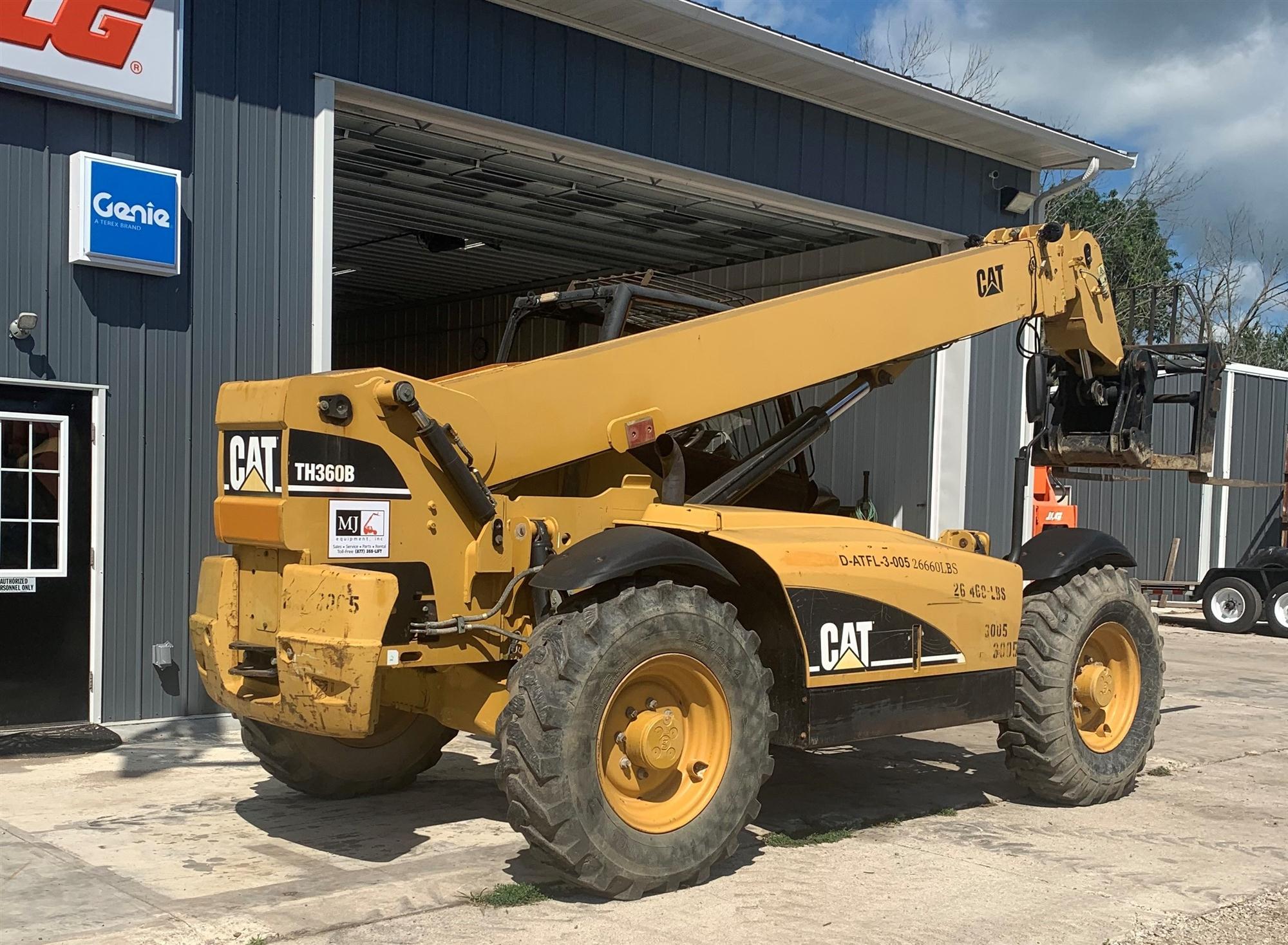 Caterpiller TH360B Telehandler for Sale MJ Equipment
