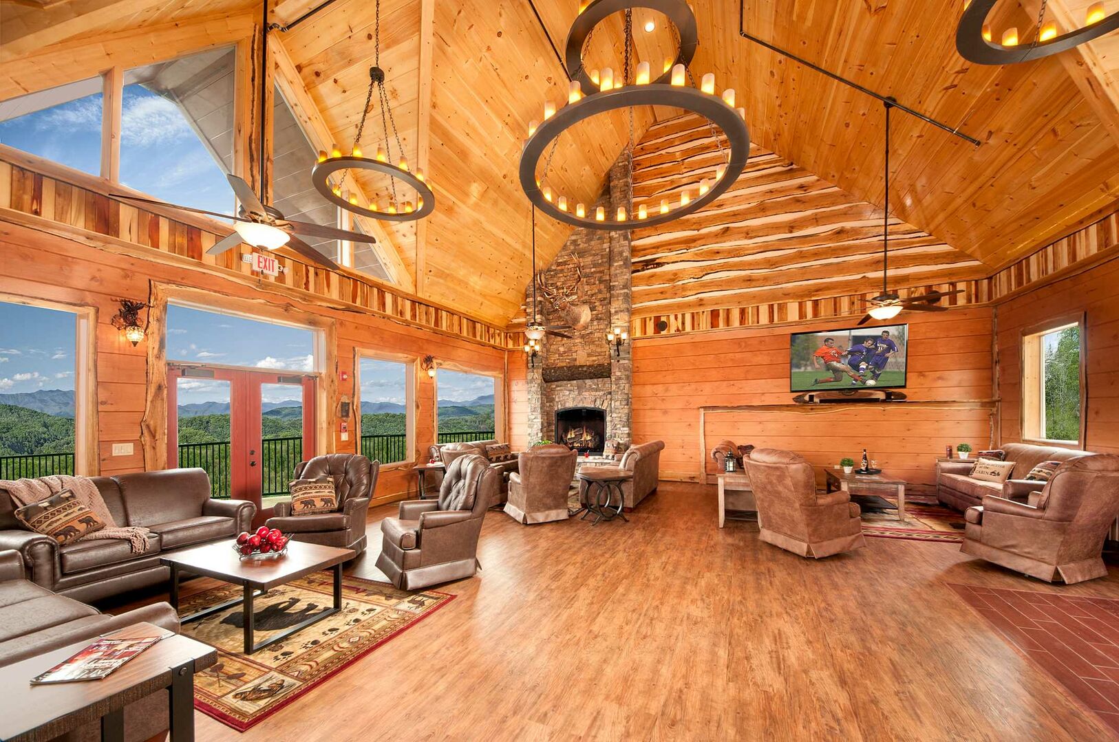 SkyView Pigeon Cabin Rentals in Pigeon TN Book Pigeon Vacation Cabins