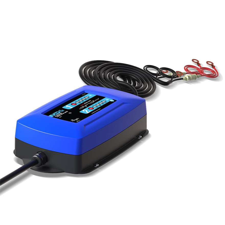 Schumacher SC1469 15A 12V 2Bank Onboard Marine Sequential Battery
